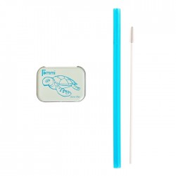 Fommi Słomka 1szt. Wielorazowa, Silikonowa, w Pudełku