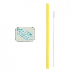 Fommi Słomka 1szt. Wielorazowa, Silikonowa, w Pudełku