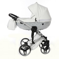 JUNAMA MIRROR SATIN wielofunkcyjny wózek dziecięcy zestaw 2w1