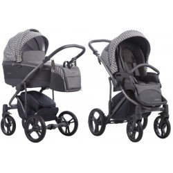 BEBETTO BRESSO 2W1 Wózek wielofunkcyjny na grafitowej ramie