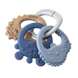 B.Box Trio Zestaw 3 gryzaków Silikon + Drewno