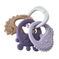 B.Box Trio Zestaw 3 gryzaków Silikon + Drewno