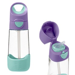 B.box Butelka tritanowa ze słomką 450 ml