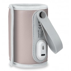 Lionelo Thermup Go - przenośny podgrzewacz do butelek, złącze USB