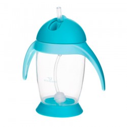 BOCIOLAND KUBEK Z OBCIĄŻONĄ SŁOMKĄ PINGWIN 300 ML