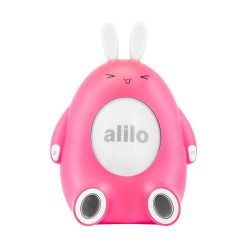 Alilo Happy Bunny Odtwarzacz Muzyki, Interaktywna Zabawka i Lampka Nocna w Jednym
