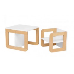 Skiddou Mob Kreatywny zestaw mebli dla dzieci 8w1 Stolik i krzesełka