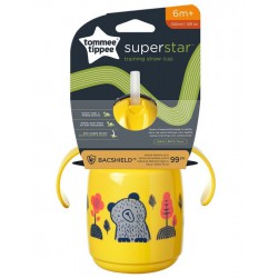 Tommee Tippee Kubek 6m+ z obciążoną słomką Superstar 300ml