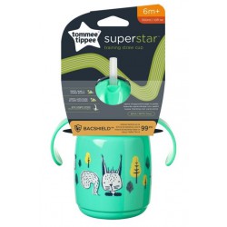 Tommee Tippee Kubek 6m+ z obciążoną słomką Superstar 300ml