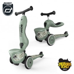 SCOOTANDRIDE Highwaykick 1 Lifestyle 2w1 Jeździk i hulajnoga z zamykanym schowkiem 1-5 lat
