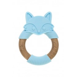 Bocioland Lisek Gryzak drewniano-silikonowy