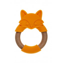 Bocioland Lisek Gryzak drewniano-silikonowy