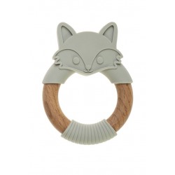 Bocioland Lisek Gryzak drewniano-silikonowy