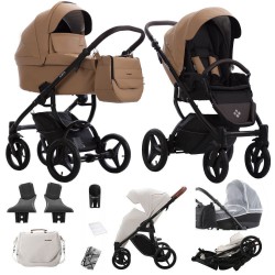 Bebetto Luca Pro Wózek Wielofunkcyjny 2w1 koła pompowane