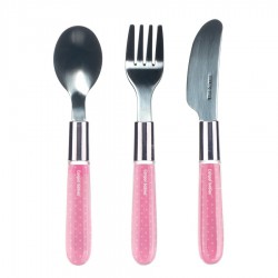 Canpol Metalowe sztućce dla dzieci 18m+