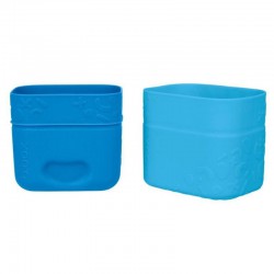 B.box Silikonowe pojemniczki do lunchboxa na przekąski 2 szt.