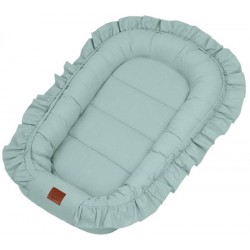 Infantilo bawełniany kokon niemowlęcy z falbanką