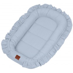 Infantilo bawełniany kokon niemowlęcy z falbanką