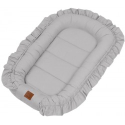 Infantilo bawełniany kokon niemowlęcy z falbanką