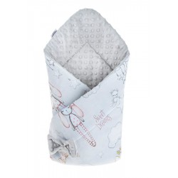 Bocioland Rożek Minky Otulacz 80x80 cm