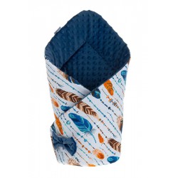 Bocioland Rożek Minky Otulacz 80x80 cm