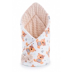 Bocioland Rożek Minky Otulacz 80x80 cm