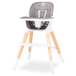 Lionelo Mona Drewniane krzesełko do karmienia