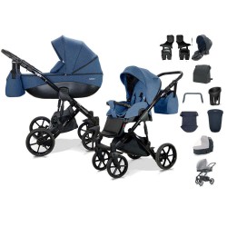 MILU KIDS BACIO Wózek głęboko spacerowy 2w1