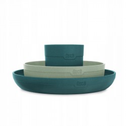 LOVI Zestaw naczyń z kubkiem 3 elementowy