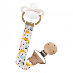 Akuku Uniwersalna tasiemka do smoczków uspokajających