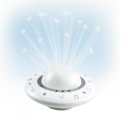 ALECTO Projektor BC-125 z czujnikiem dźwięku i kołysankami