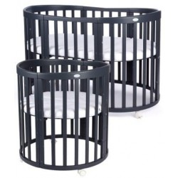 Waldin Owalne łóżeczko 7w1 z Materacem