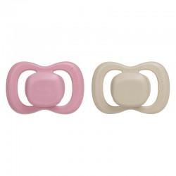 B.box Smoczek 2 szt. Symetryczny Silikonowy 6 mies+