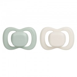B.box Smoczek 2 szt. Symetryczny Silikonowy 6 mies+