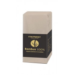 Fiki Miki Bambus 120x60 cm Prześcieradło bambusowe z gumką