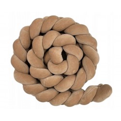 Lulumi Warkocz 360 cm Ochraniacz Do Łóżeczka