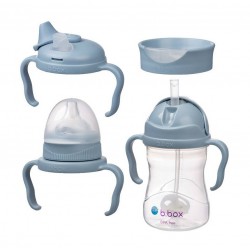 B.box kubek do nauki picia dla dziecka 240ml zestaw 4w1