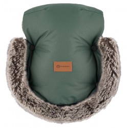 PETITE&MARS Mufka do wózka Ciepłe rękawiczki Furry