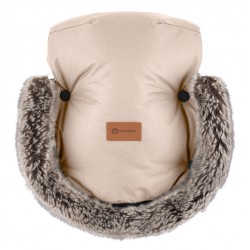 PETITE&MARS Mufka do wózka Ciepłe rękawiczki Furry