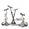 SCOOTANDRIDE Highwaykick 1 Push and Go 2w1 – jeździk i hulajnoga z rączką do prowadzenia dla dzieci 1–5 lat