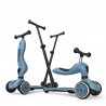 SCOOTANDRIDE Highwaykick 1 Push and Go 2w1 – jeździk i hulajnoga z rączką do prowadzenia dla dzieci 1–5 lat