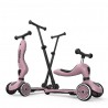 SCOOTANDRIDE Highwaykick 1 Push and Go 2w1 – jeździk i hulajnoga z rączką do prowadzenia dla dzieci 1–5 lat
