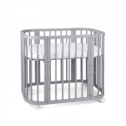 Waldin Drewniane Łóżeczko 5w1 z opcją kołyski