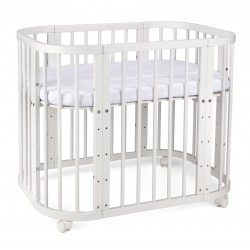 Waldin Drewniane Łóżeczko 5w1 z opcją kołyski