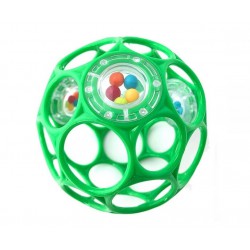 OBALL Piłka z grzechotką 10 cm
