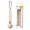 Babyono Silikonowa zawieszka do smoczka – Bez BPA, 3,5 x 19 cm