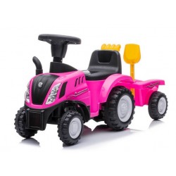 Moovkee Jeździk traktor z przyczepą Światła Led