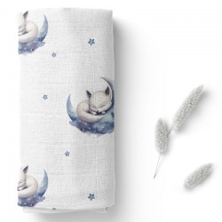 BOCIOLAND Pieluszka Bambusowa 75x75 cm