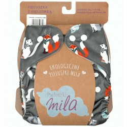 Simed Mila Wielorazowa pieluszka z kieszonką 3-15kg Z wkładem