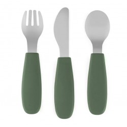 PETITE&MARS Sztućce dla dzieci z nierdzewnej stali TAKE&MATCH 12M+